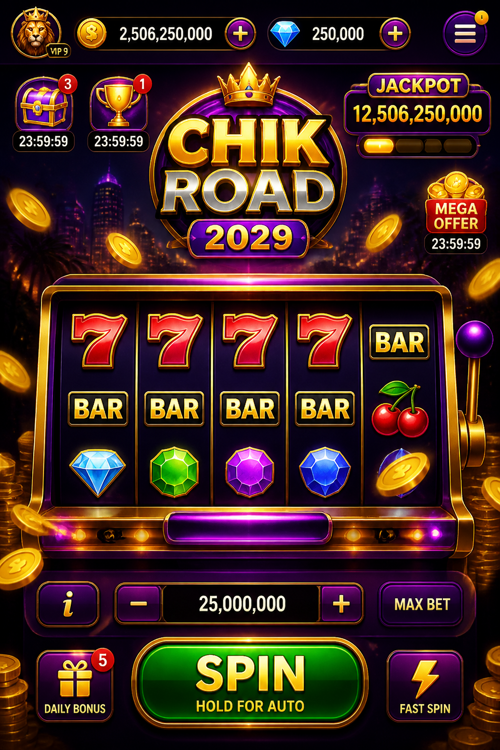 Chik road 2029 screenshot 1